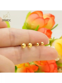 Стерильные серьги Janex 3 мм, золото