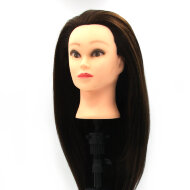 Учебная голова для парикмахера 40%- 60 см., Шатенка, FANTOM Учебная голова для парикмахера 40%- 60 см., Шатенка, FANTOM