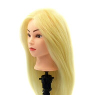 Голова учебная натуральная 80%, 60 см., Блондинка, FANTOM Голова учебная натуральная 80%, 60 см., Блондинка, FANTOM