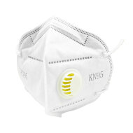 Маска-респиратор универсальная с клапаном KN95 Маска-респиратор универсальная с клапаном KN95