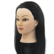 Голова для парикмахера 20% - 60 см., Брюнетка, FANTOM Голова для парикмахера 20% - 60 см., Брюнетка, FANTOM